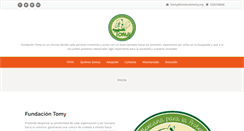 Desktop Screenshot of fundaciontomy.org